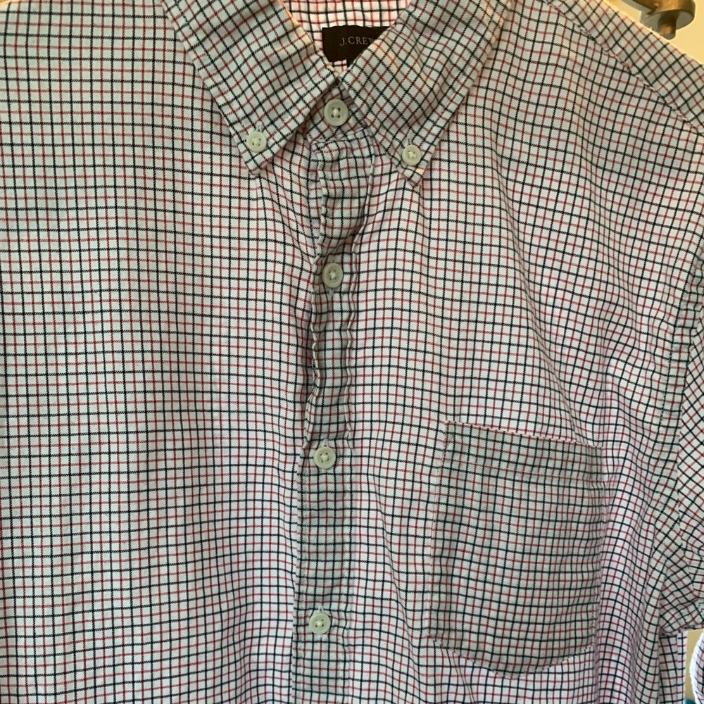 New Men’s J. Crew Buttondown Flannel (Large)